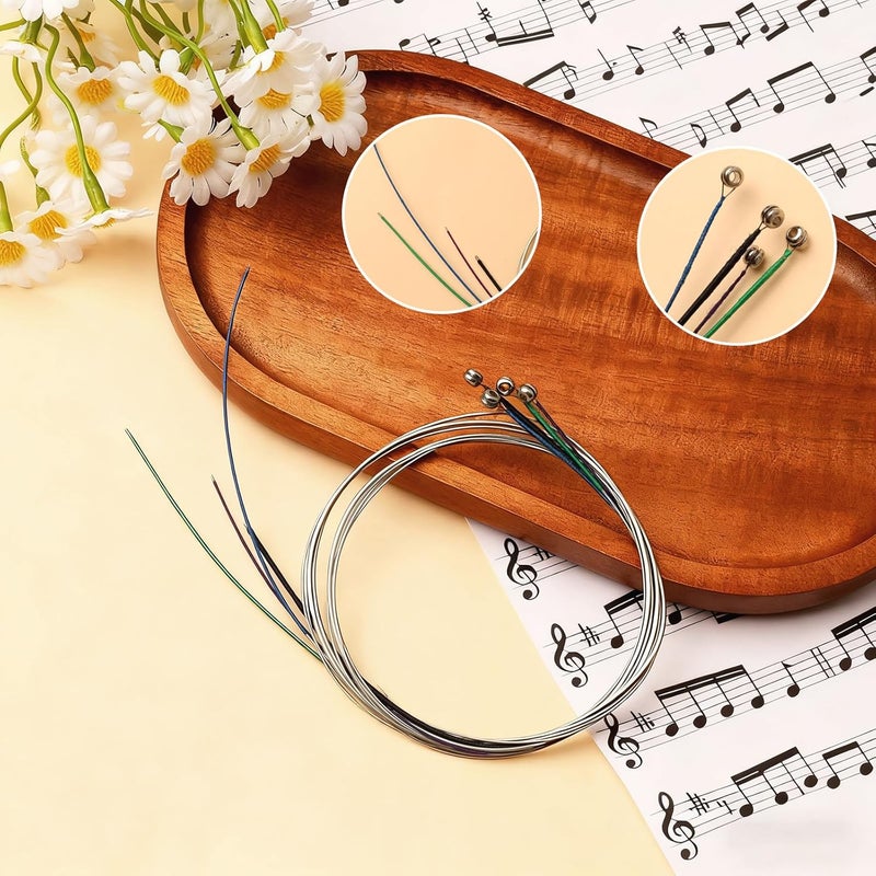 Pretwad Professional 4/4 Viola Strings - A, D, G, C Strings with Ball-End & Stainless Steel Core, Stainless Steel Core with Nickel Chromium Windings for Bright, Clear Tone & Stable Tuning - Image 3